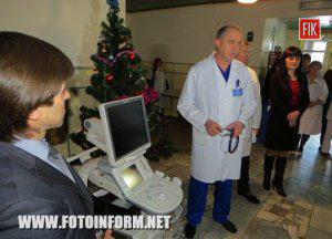 Кіровоград: лікарня швидкої медичної допомоги отримала найпотужніший апарат УЗД