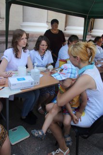 У Кропивницькому вдруге до Дня медика організували "Виїзну клініку"